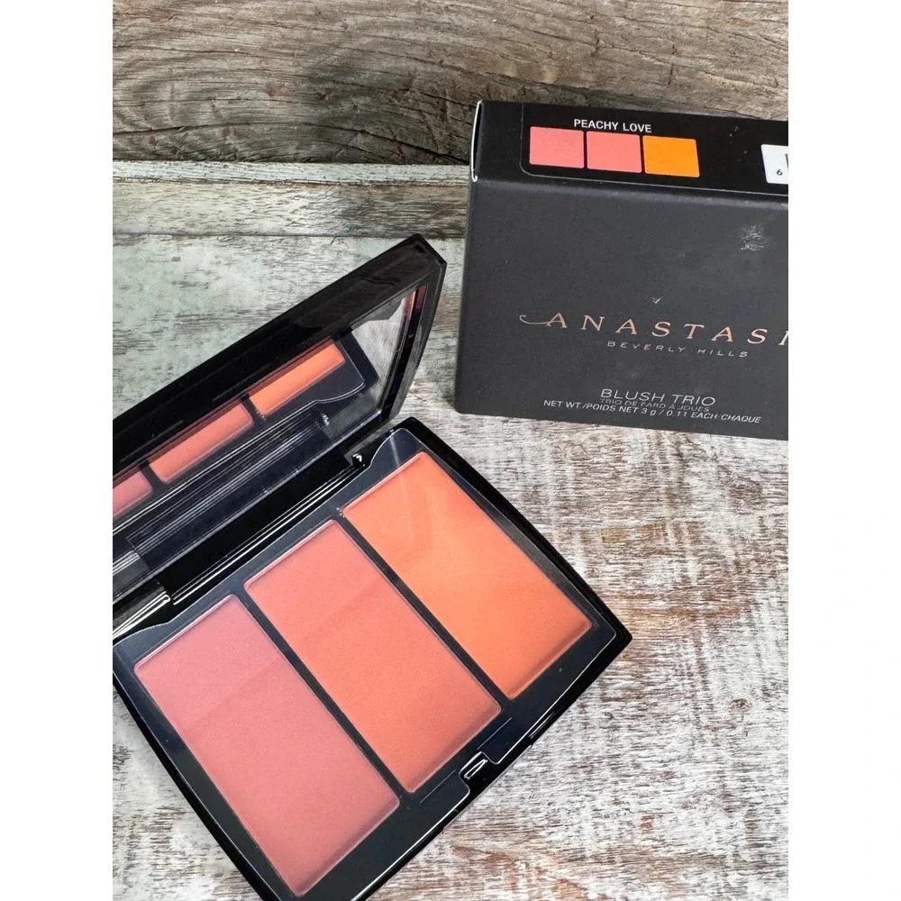Anastasia Beverly Hills Blush Trio | Peachy Love | Full Size NIB | MSRP $30